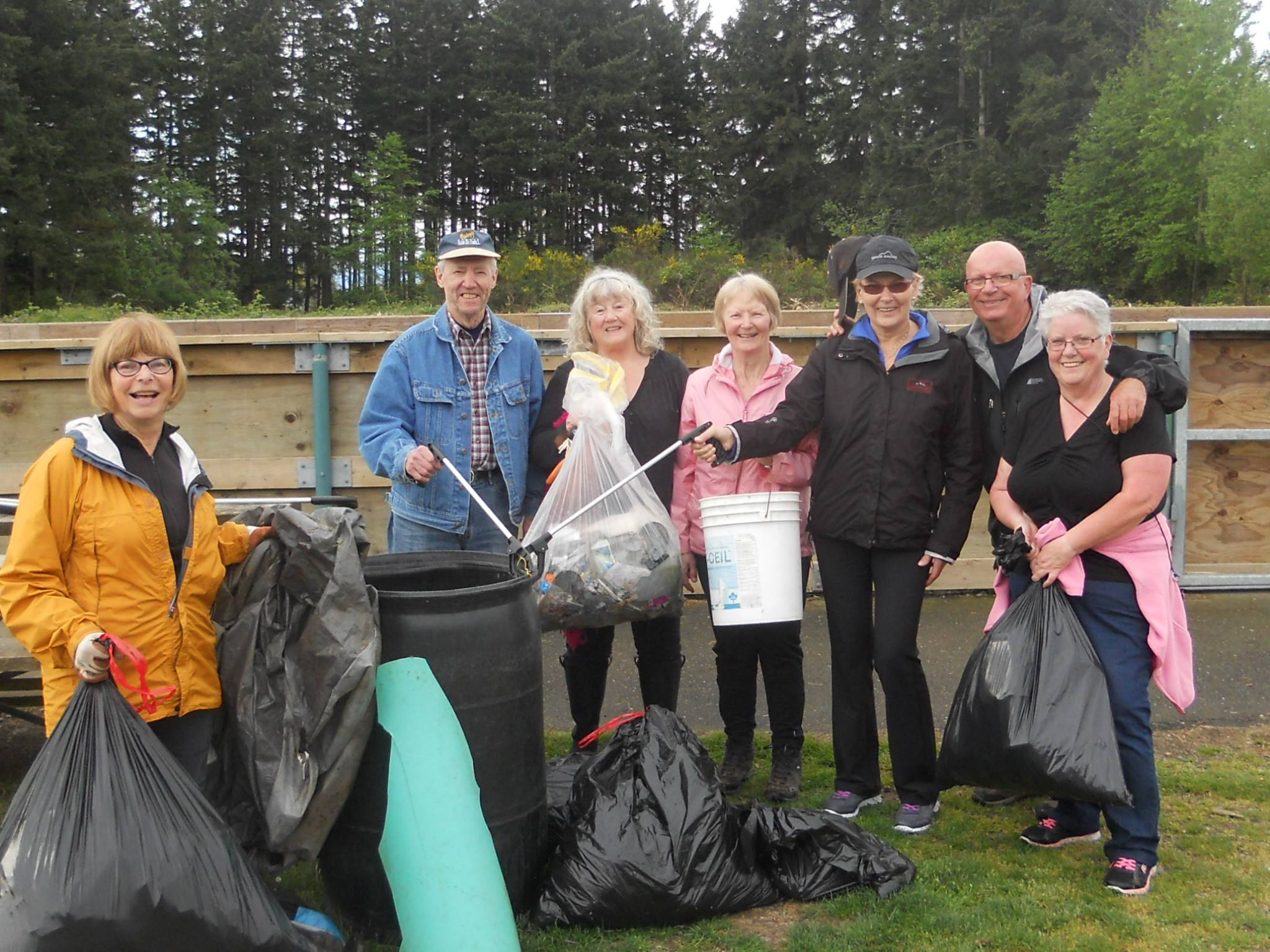 Highland Park Cleanup Comox Valley Pickleball